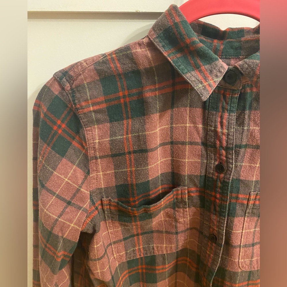 Madewell Flannel Plaid Buttondown XS